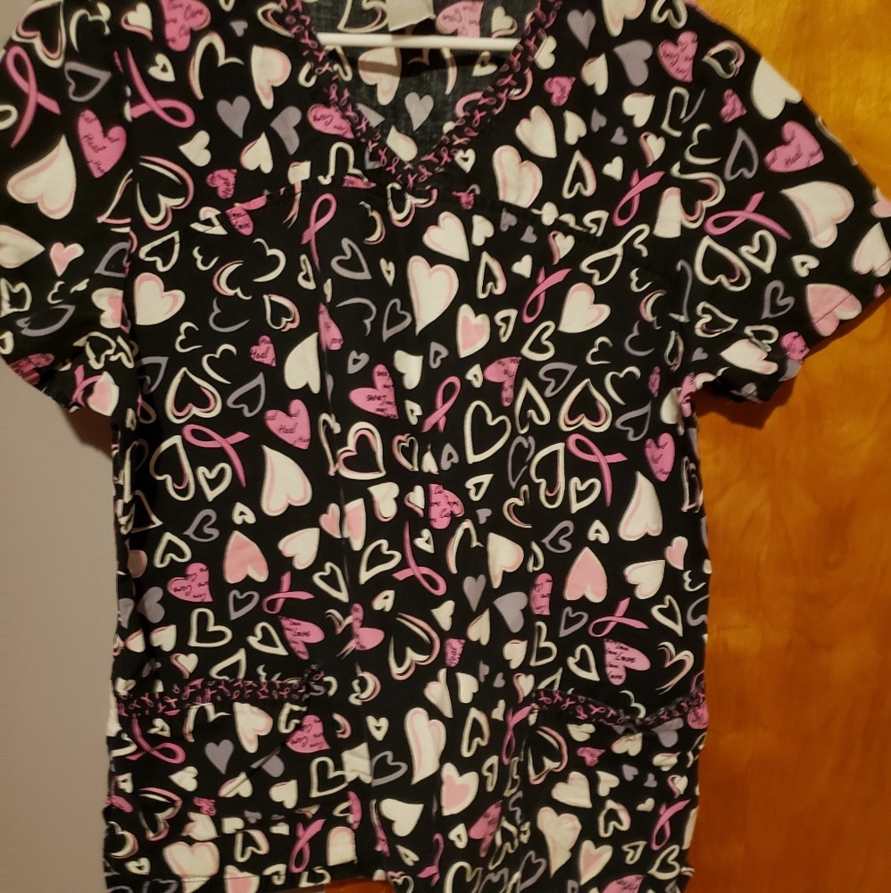 XL womens scrub top